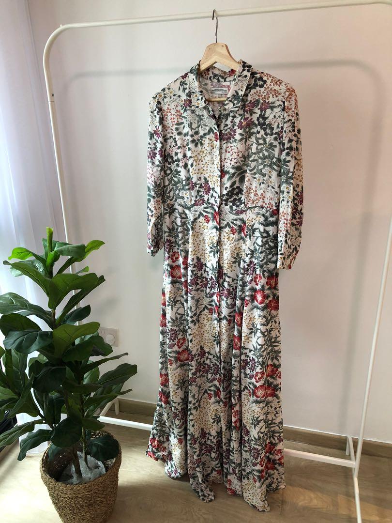 Maxi shirts zara top