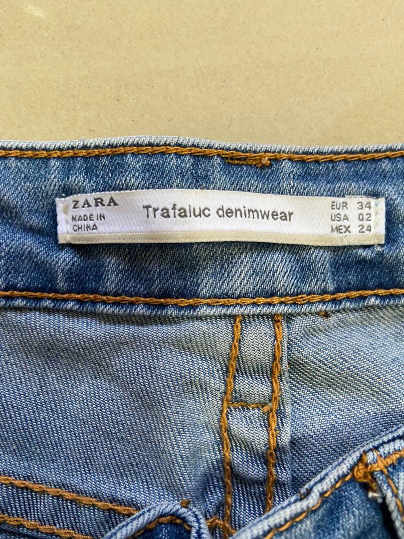 Zara Trf - Jeans, Fesyen Wanita 