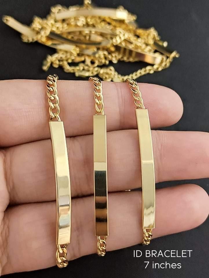 Gold Medical Alert ID Bracelets - Go For Gold With This Collection!