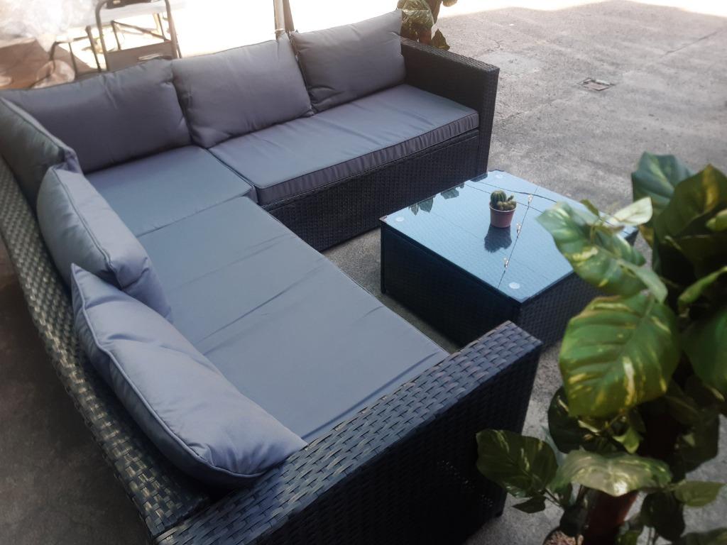 6 Seater Outdoor Wicker Sofa Set (Category: Sofas) located in San Pedro. Submitted by aussie.surplustore (Listing ID 1143767154, Image 2). Description: 6 Seater Outdoor Wicker Sofa Set Price; P22,500 For more details, contact: 09274905754 (Johanna).