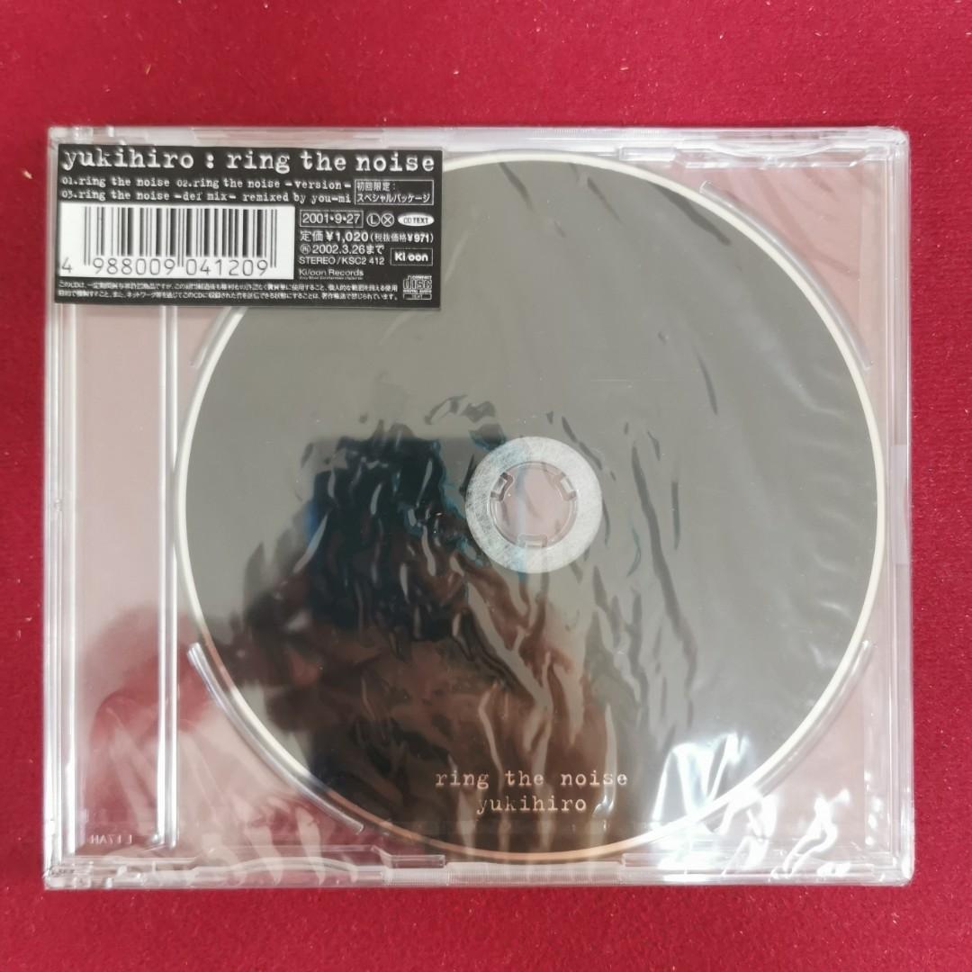 99％new 日本製L'Arc~en~Ciel – 鼓手yukihiro單曲CD-ring the noise