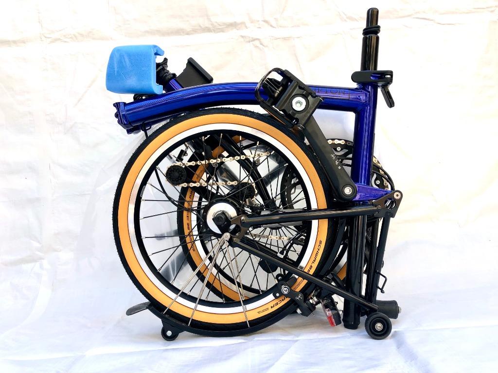 Brompton Blue Nickel Edition Carousell