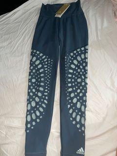 Adidas high rise gym sports pants