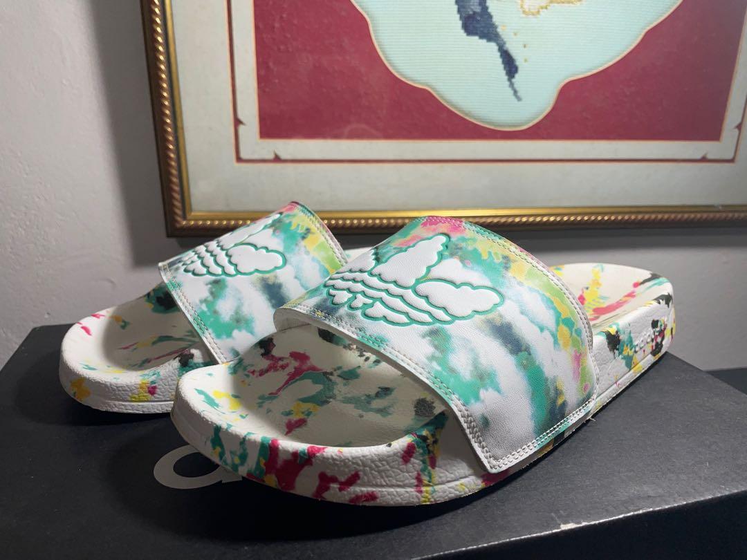 adidas prime green slides