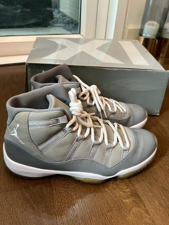 Air Jordan 11 Cool Grey 2010 Men s Fashion Footwear Sneakers on