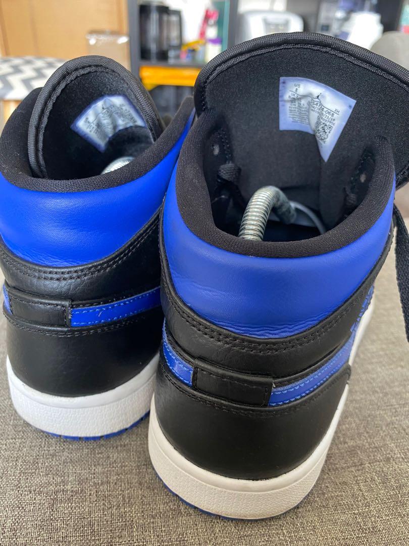 Air jordan 1 store mid black blue
