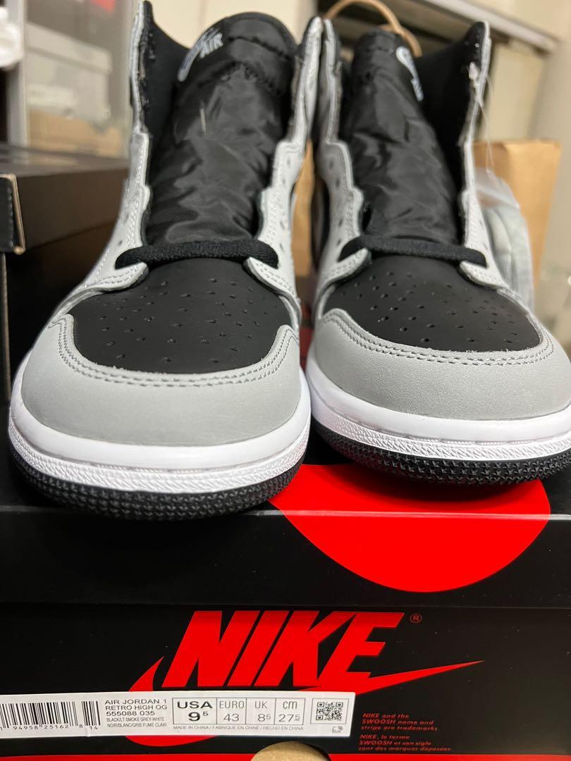 Air Jordan 1 shadow 2.0 us 9.5, 男裝, 鞋, 波鞋- Carousell