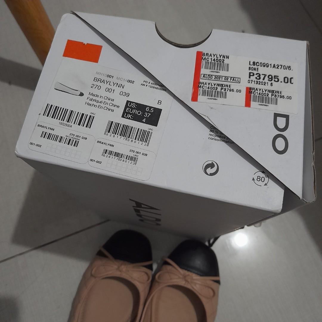 Aldo Braylynn Quilted Ballet Flats, Women's Fashion, Footwear, Flats