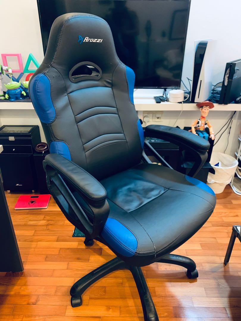 Arozzi gaming chair Furniture Home Living Furniture Chairs on Carousell