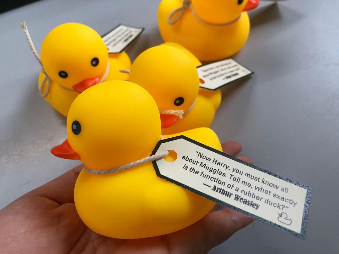 Arthur Weasley Rubber Duck (Harry Potter), Hobbies & Toys, Collectibles