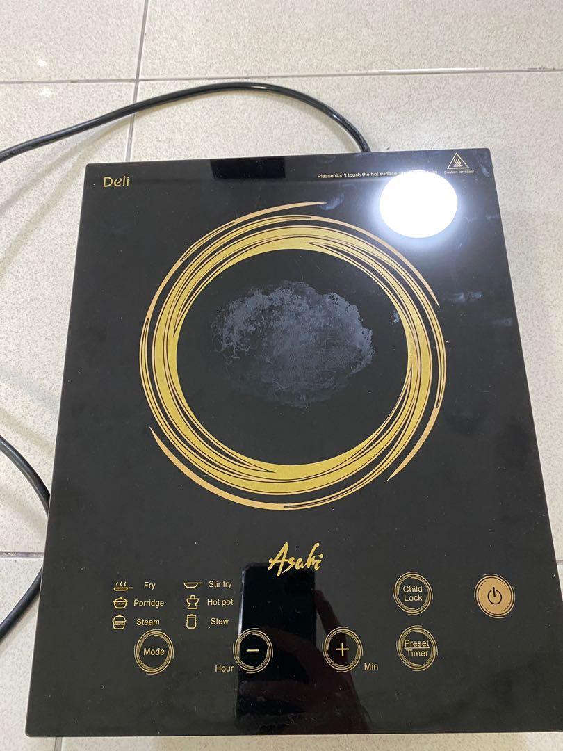 Asahi Induction Stove Used, TV & Home Appliances, Kitchen Appliances