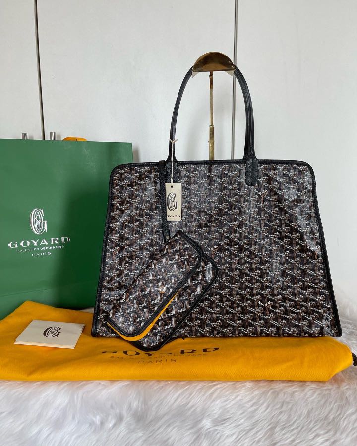 Goyard Sac Hardy PM Black, Luxury, Bags & Wallets on Carousell