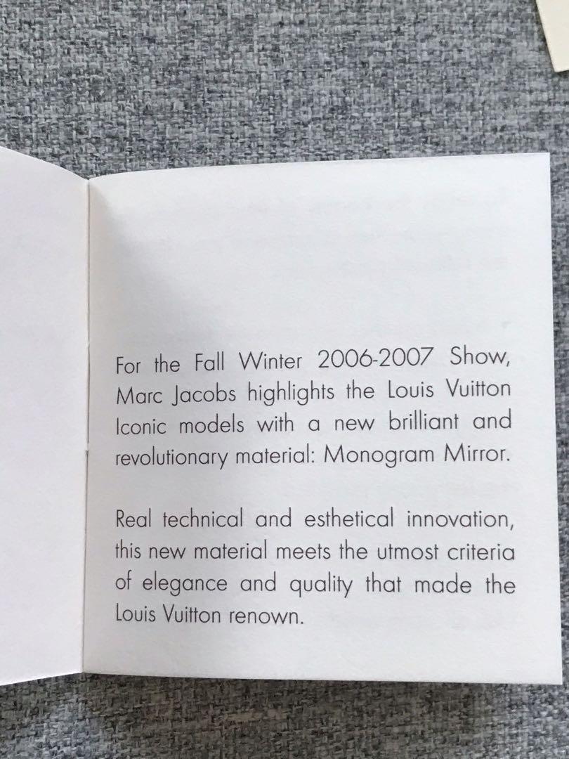 MUSEUM PIECE Louis Vuitton by Marc Jacobs 2006 Gold Monogram