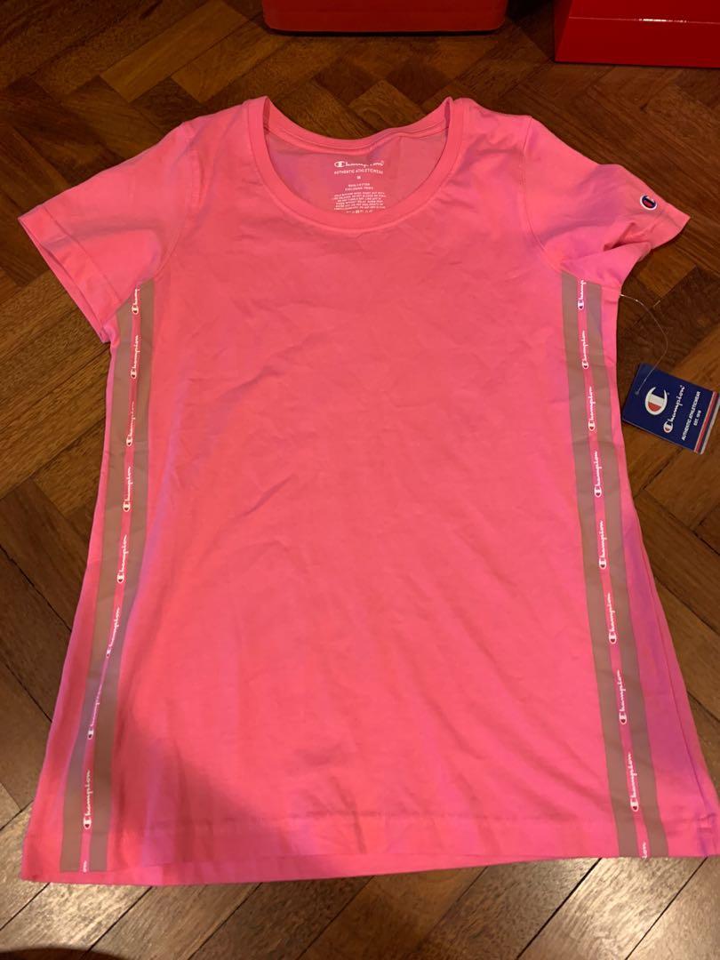 Authentic pink women champion shirt 