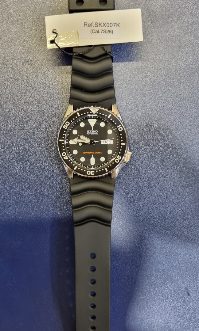 Authentic Seiko SKX007K Automatic Diver