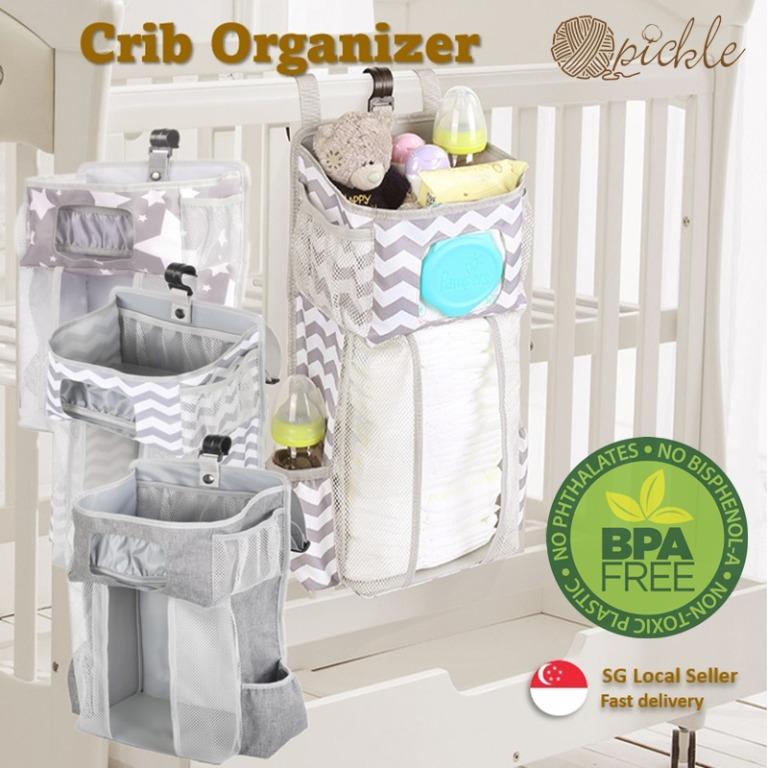 Baby cot clearance hanging storage