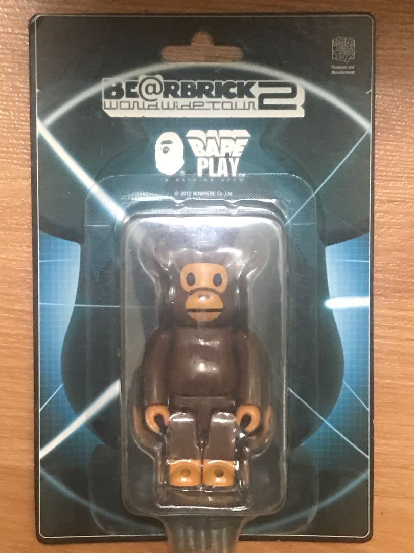 bearbrickBE@RBRICK bape play world wide tour2 100