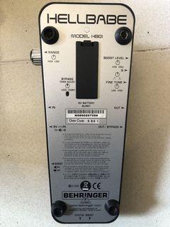 Behringer Wah wah pedal  with issue