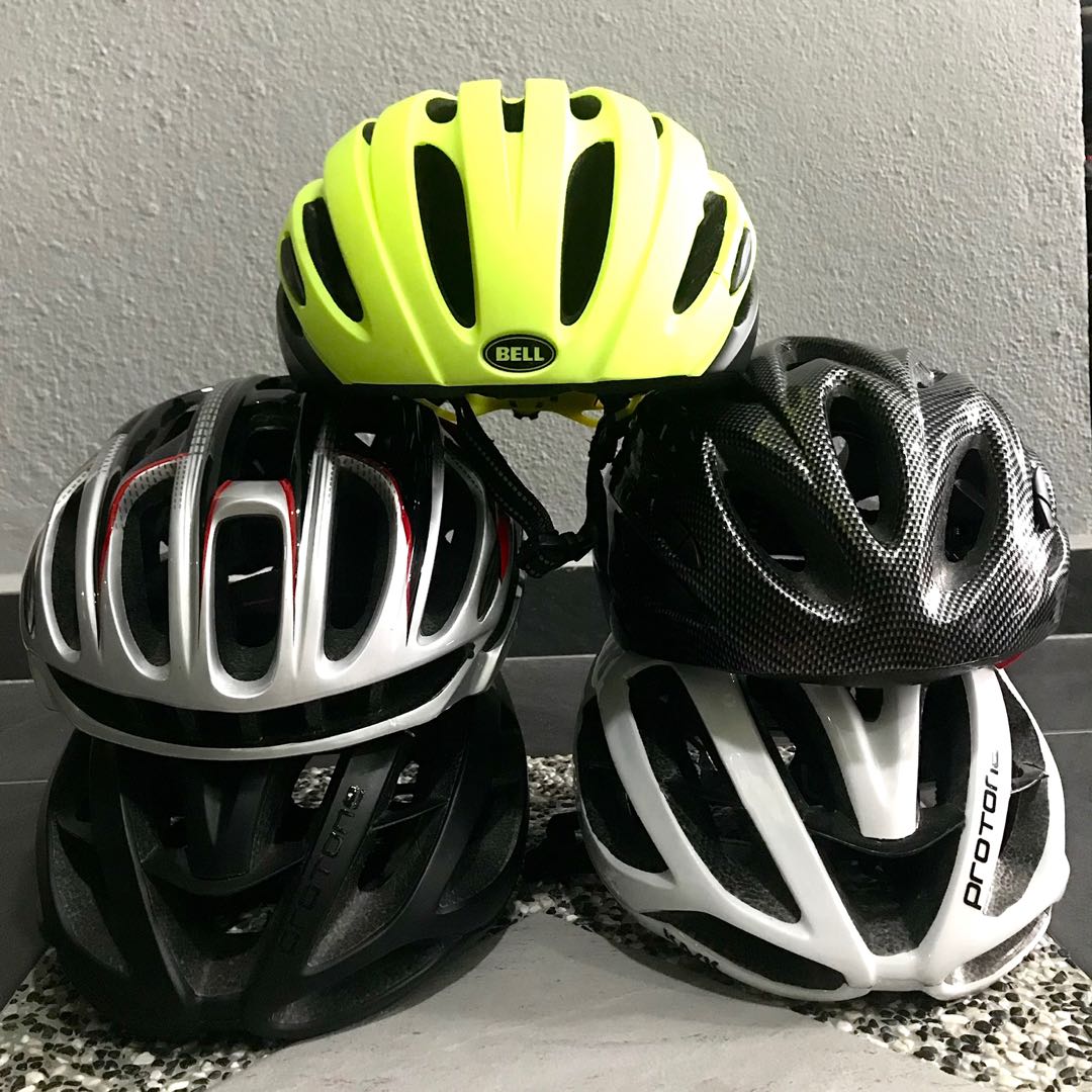 Helmet basikal bell on sale