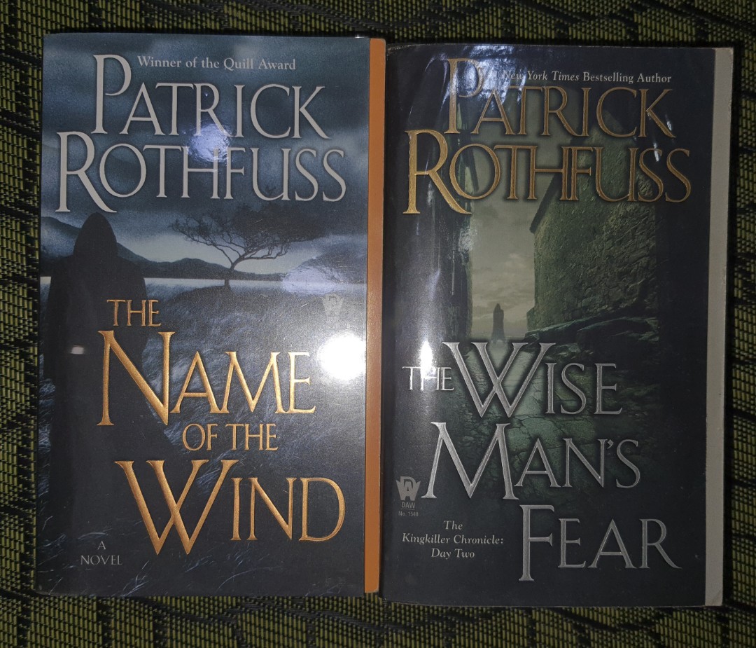 [BOOK SET] The Kingkiller Chronicle by Patrick Rothfuss, Hobbies & Toys ...