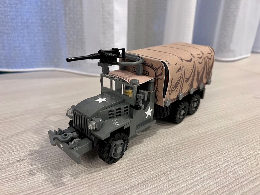 Brickmania 2191 CCKW Truck with add on Hobbies Toys Toys