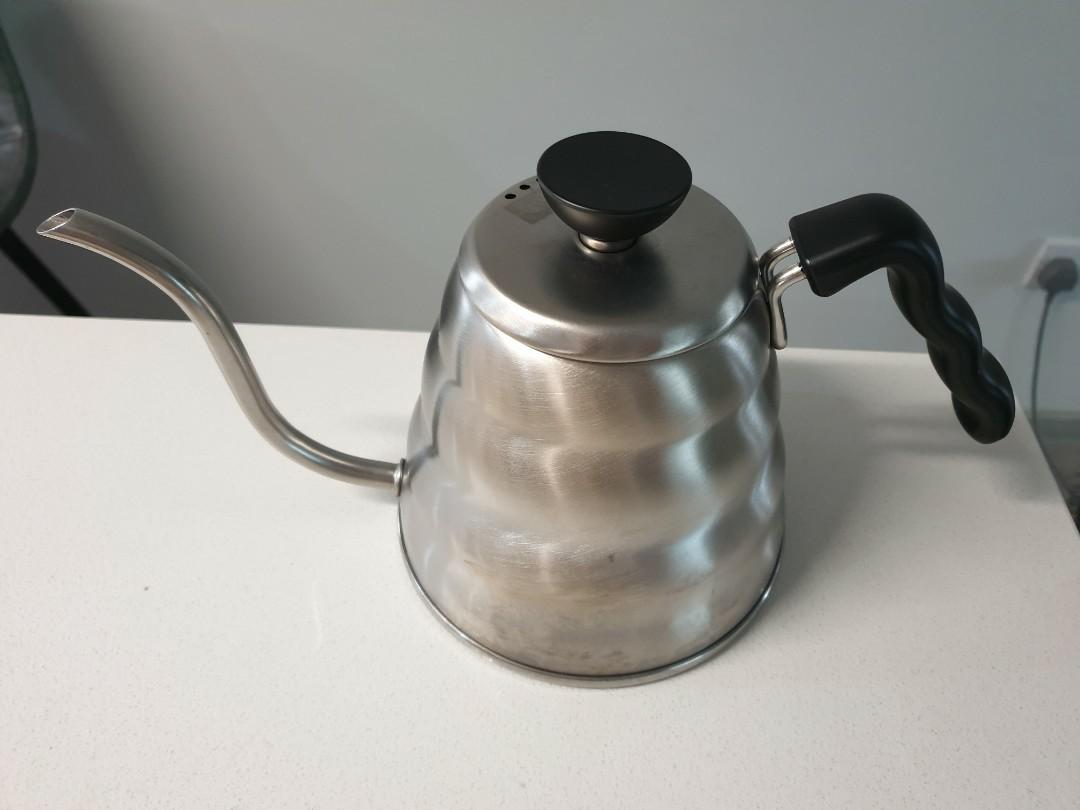 Hario V60-1.2 Liter Kettle Japan Import Spoon & 100 Filters All Sold Together Glass Dripper
