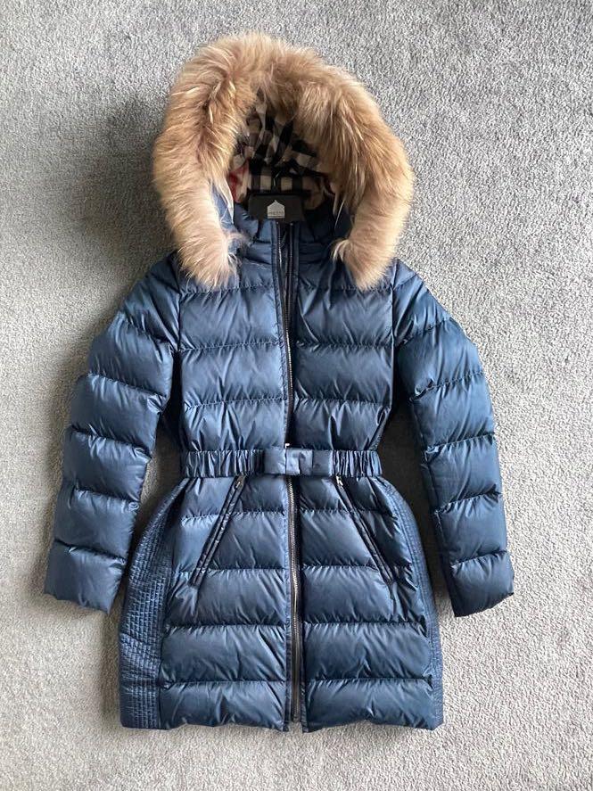 Burberry kids sales winter jacket
