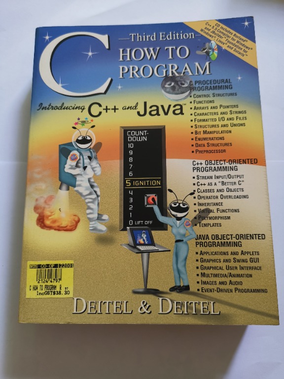 C How to Program with an Introduction to C++ and Java, Hobbies & Toys ...
