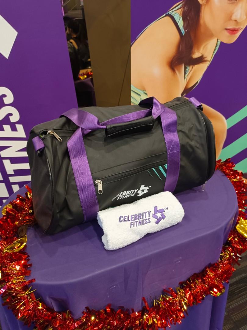 Celebrity Fitness Gym Bag