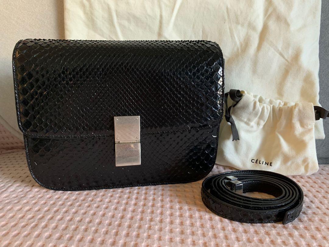 Celine python cheap