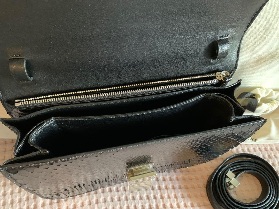 Celine python box bag cheap