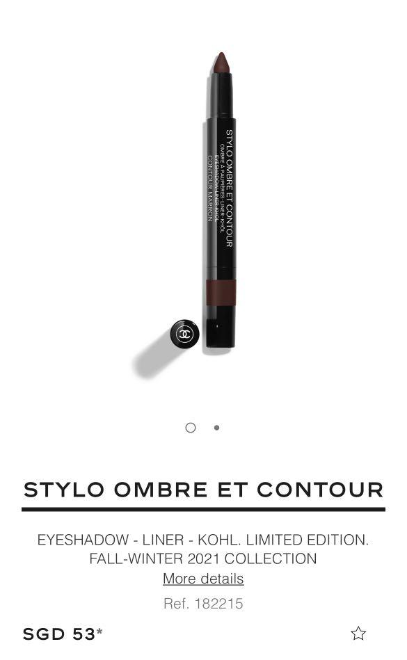 Chanel Stylo Ombré Et Contour, Beauty & Personal Care, Face, Makeup on  Carousell