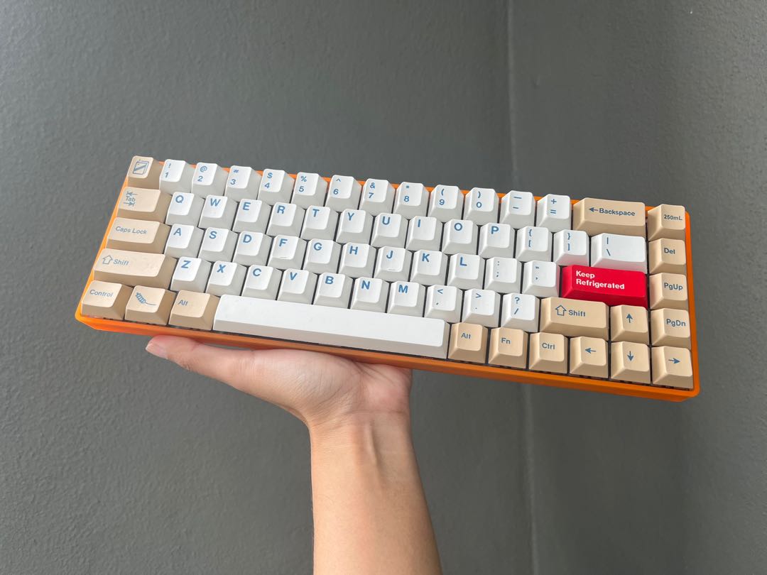 Clone GMK Soy Milk keycaps, Computers & Tech, Parts & Accessories