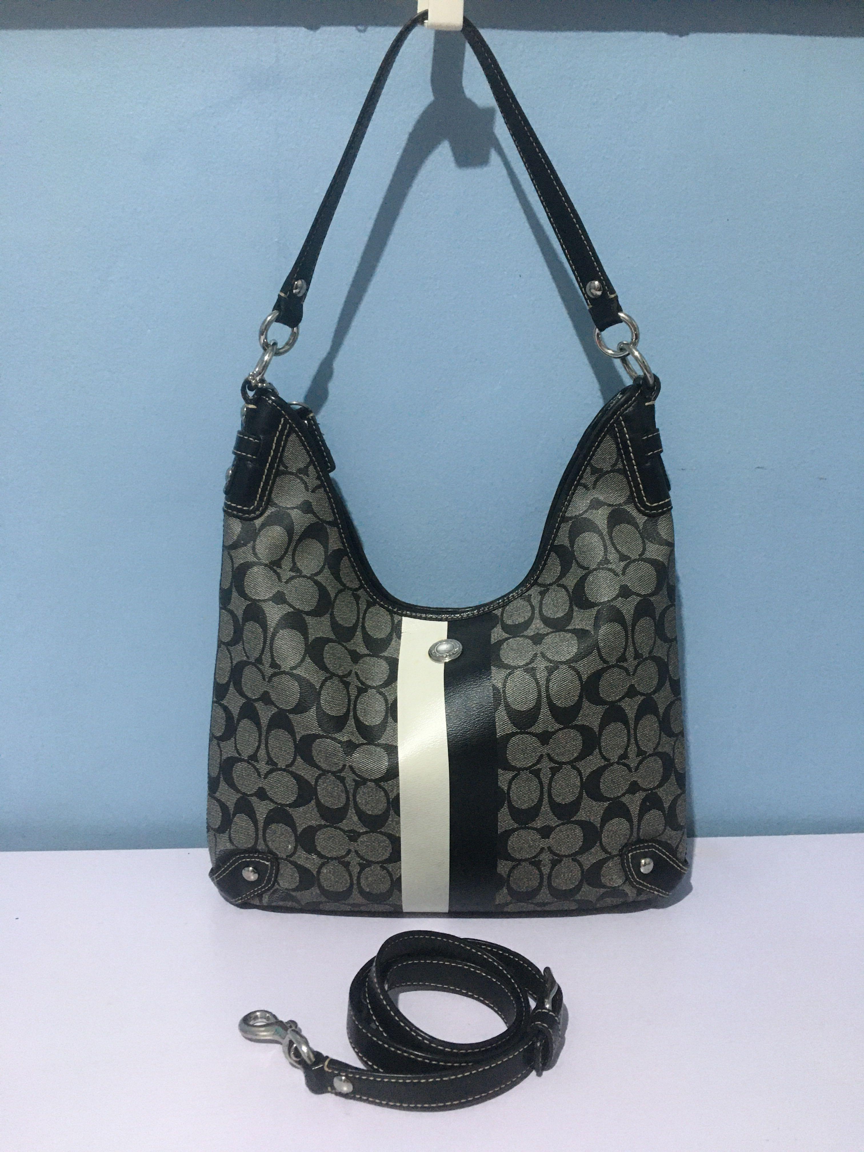 Coach vinyl bag online