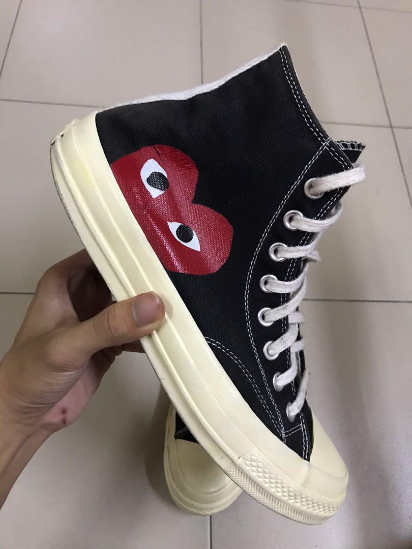CONVERSE CDG HIGHCUT Men s Fashion Footwear Sneakers on Carousell