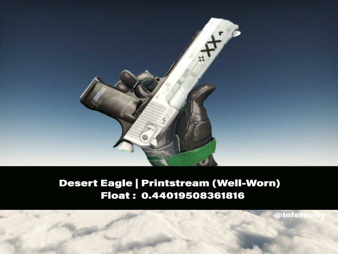 Desert Eagle Printstream WW CSGO SKINS KNIVES, Video Gaming, Gaming