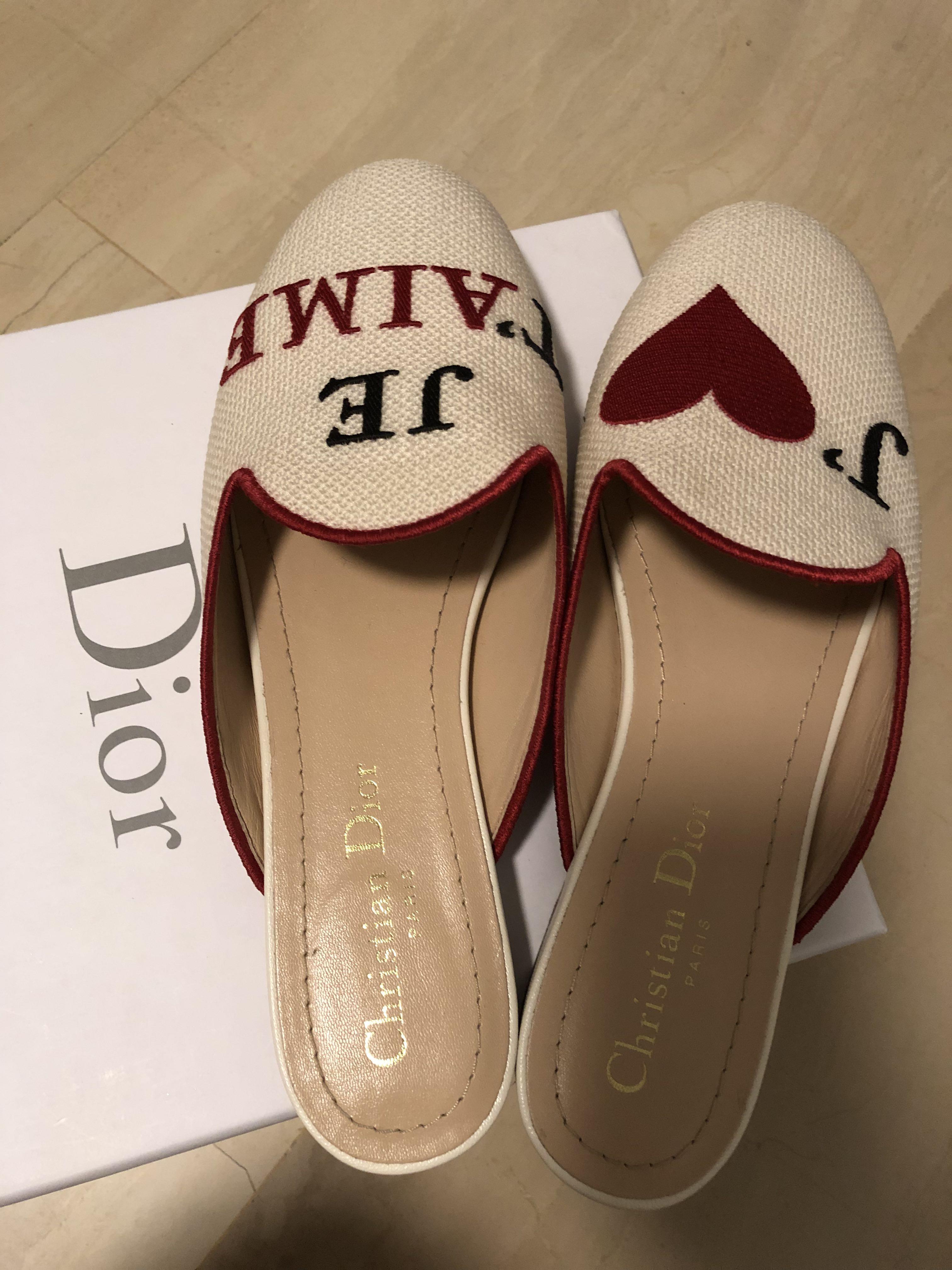 Christian dior new arrivals flats price