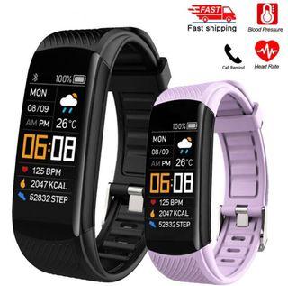 EFFEOKKI C5S Sports Ip67 Waterproof Fitness Bracelet Smartwatch Pedometer Oxygen Heart Rate Health Monitor for Women Men
