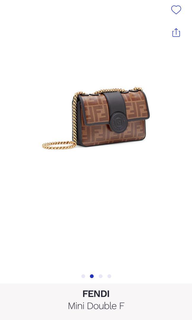 Mini double f discount fendi