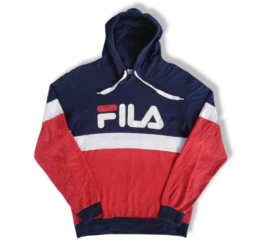 FILA HOODIE JACKET STREETWEAR Men s Fashion Tops Sets Hoodies