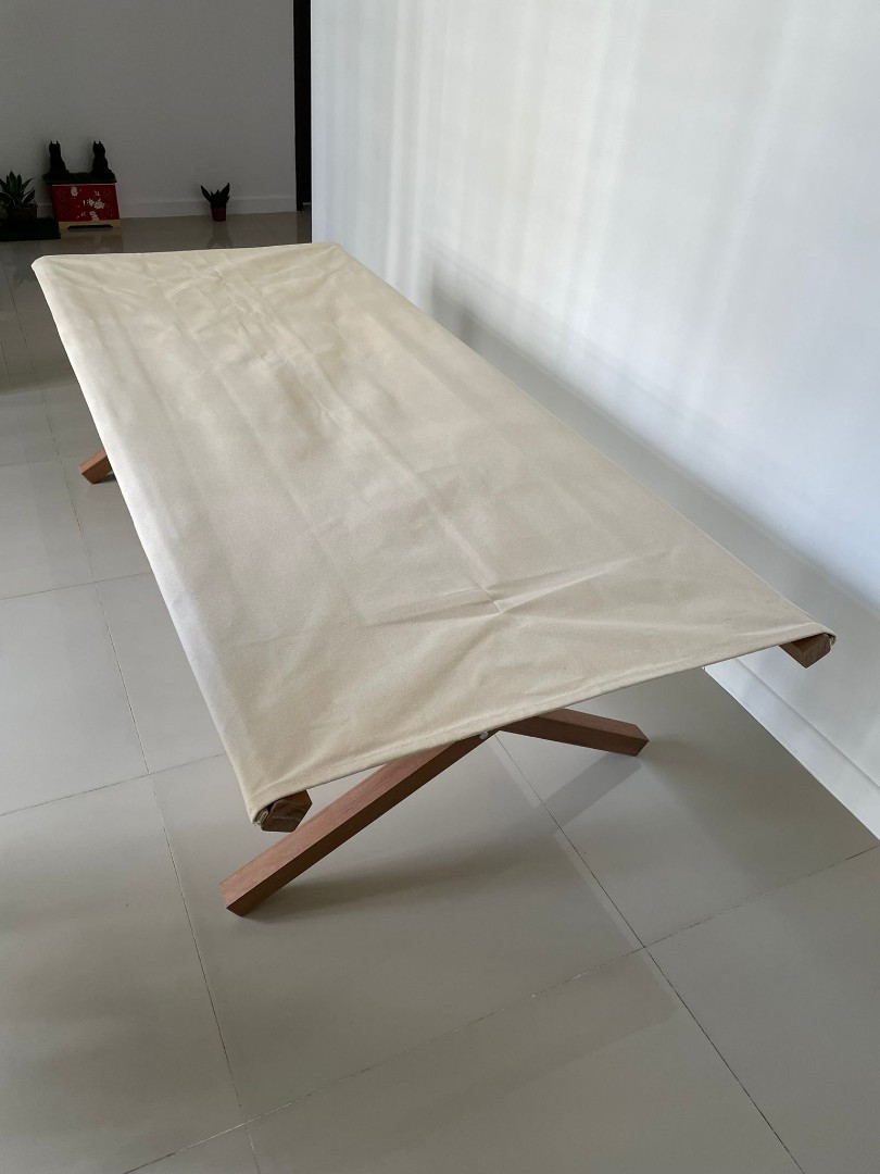 Foldable hotsell canvas bed
