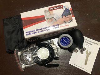 FOR SALE: Fujikawa Aneroid Manual Sphygmomanometer with Dual Head Stethoscope #splashdeals