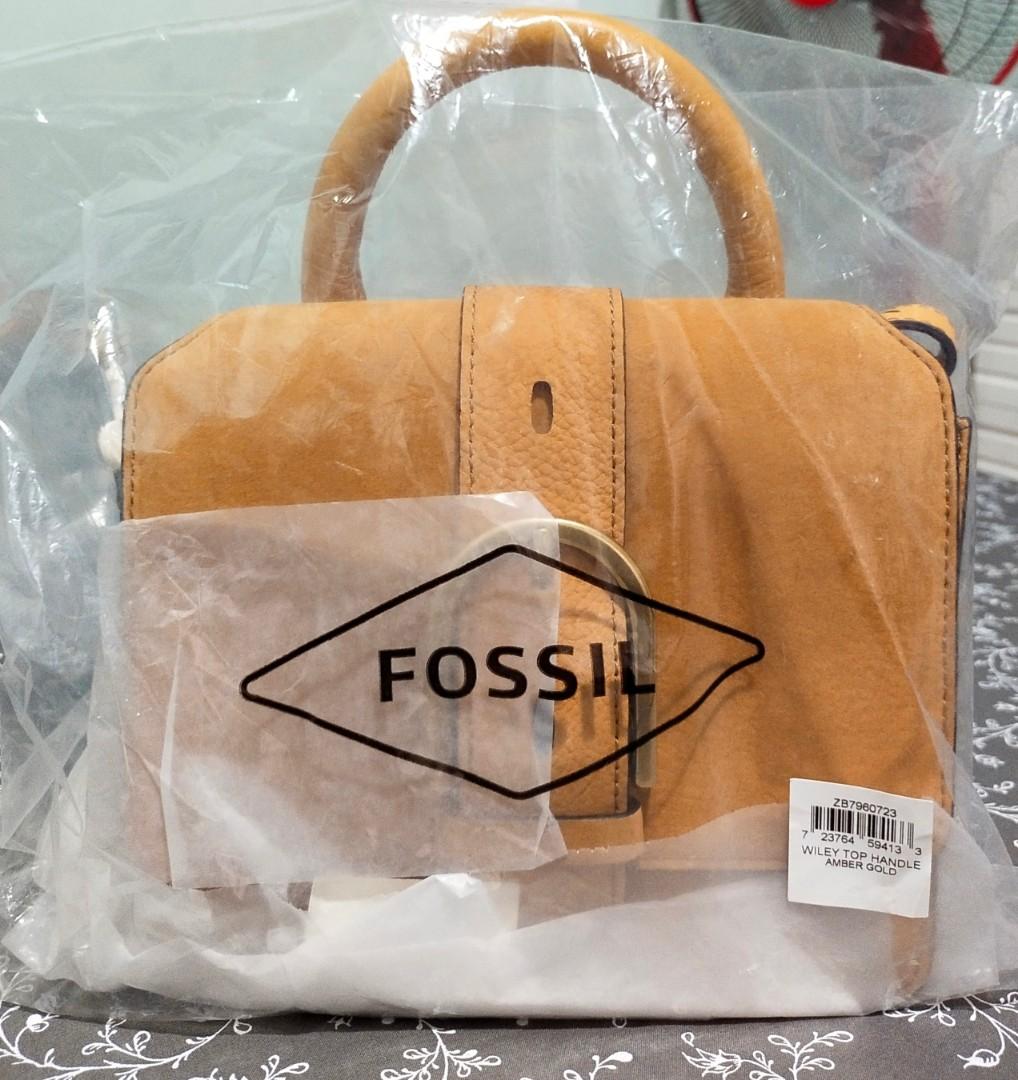 Fossil Wiley Top Handle bag Women s Fashion Bags Wallets Purses Pouches on Carousell