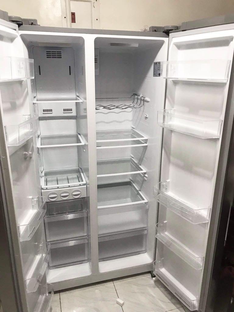 Fujidenzo 20.6 cu. ft. HD Inverter Side by Side Refrigerator, TV & Home