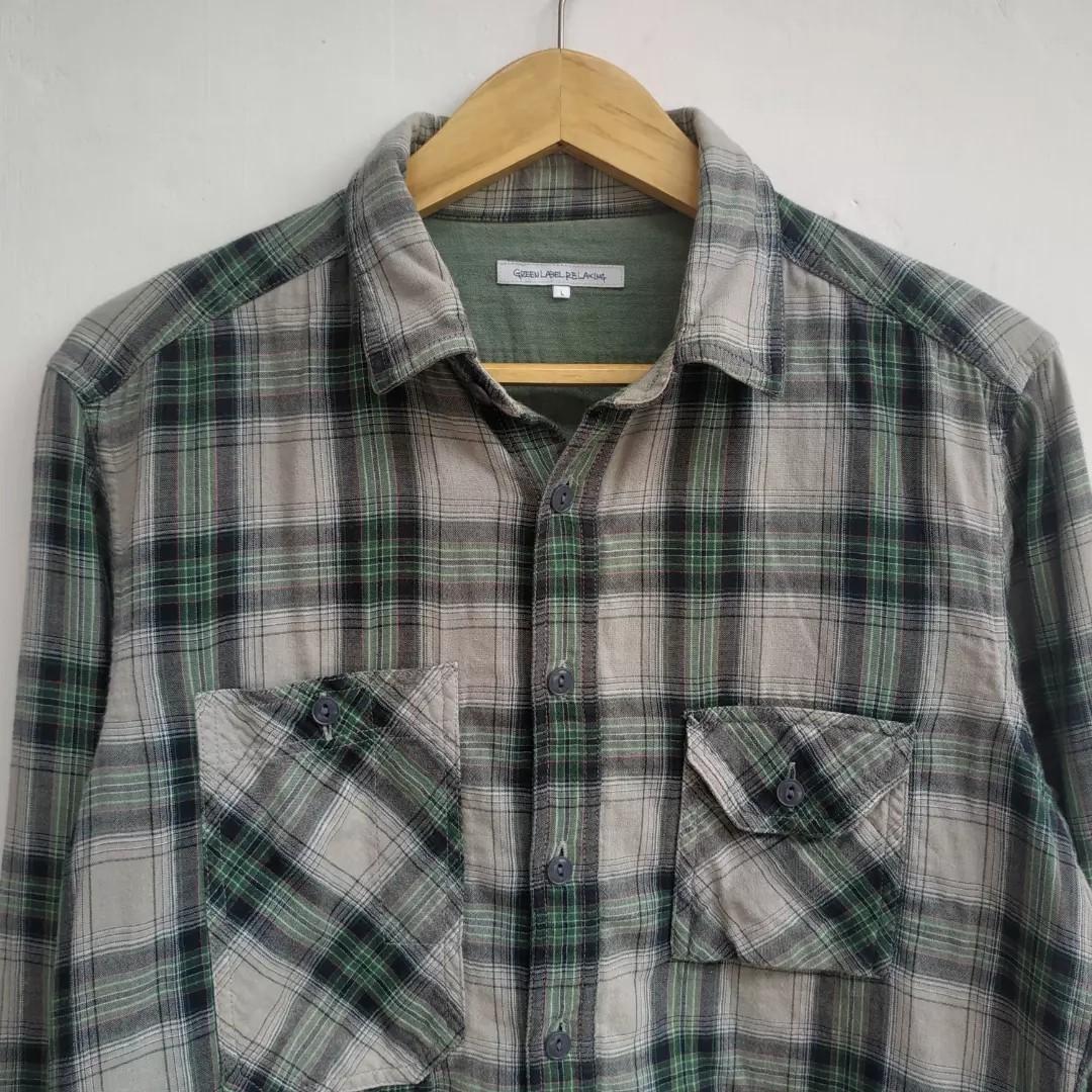 Green Label Relaxing Double layer shirt size fit M