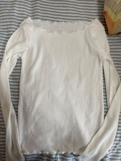 Japan GRL White Top with木耳 Edge64245148322177110