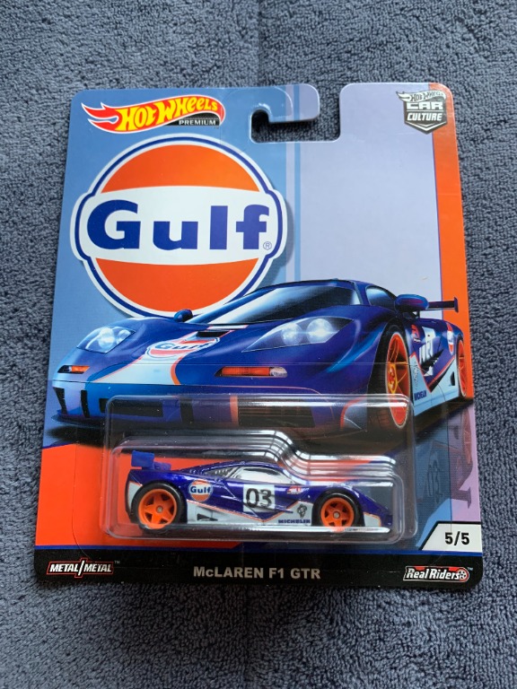 Gulf McLaren F1 GTR Hot Wheels Hobbies Toys Toys Games on