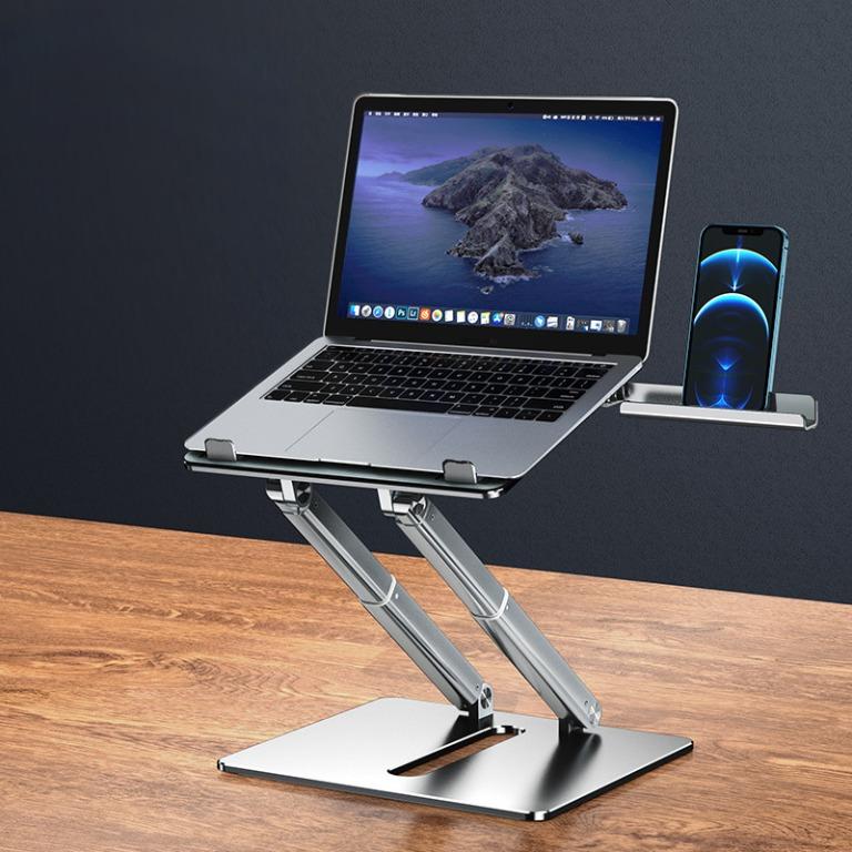 Laptop Stand For Desk, Adjustable Laptop Stand Holder Portable Laptop Riser  With Multi-angle Height Adjustable Computer Stand For Macbook Air/pro And