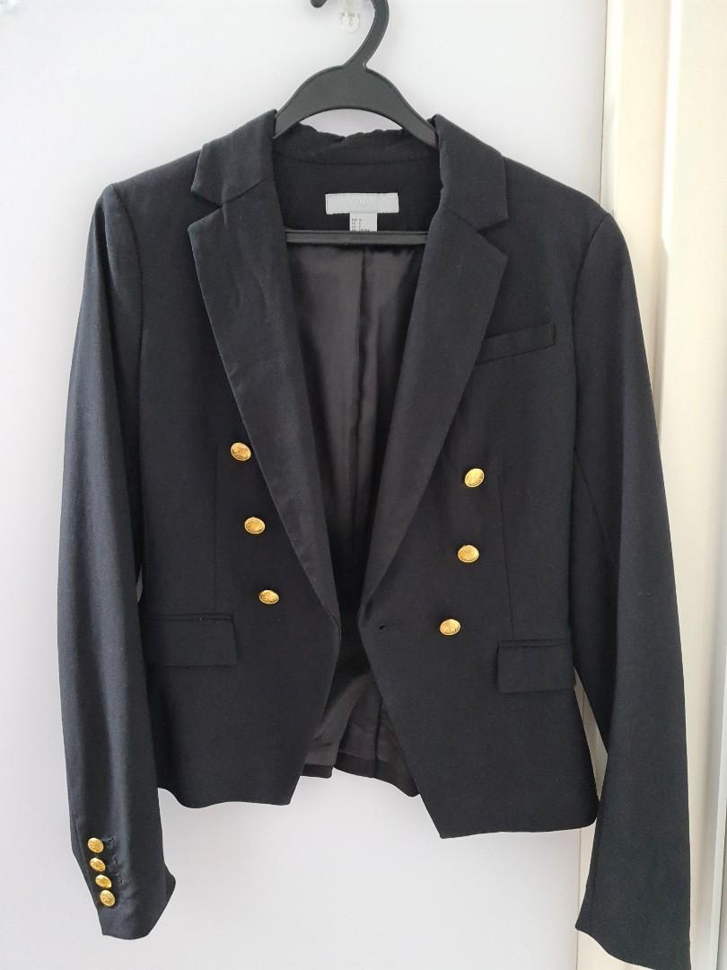 H&m blazer discount gold buttons