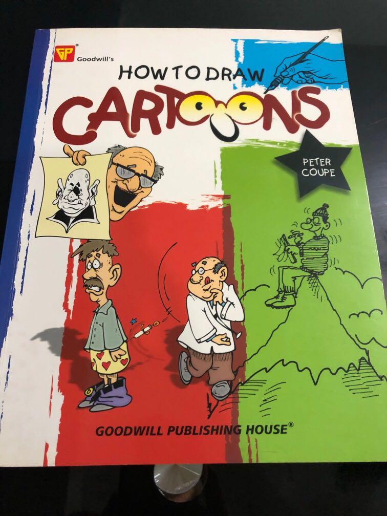 How to draw cartoons, Hobbies & Toys, Books & Magazines, Comics & Manga